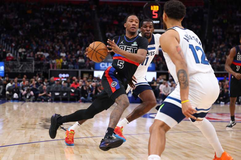 Minnesota TImberwolves v Detroit Pistons