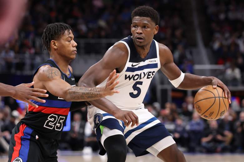 Minnesota Timberwolves v Detroit Pistons