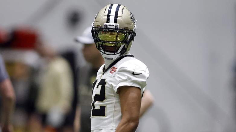 New Orleans Saints wide receiver Chris Olave