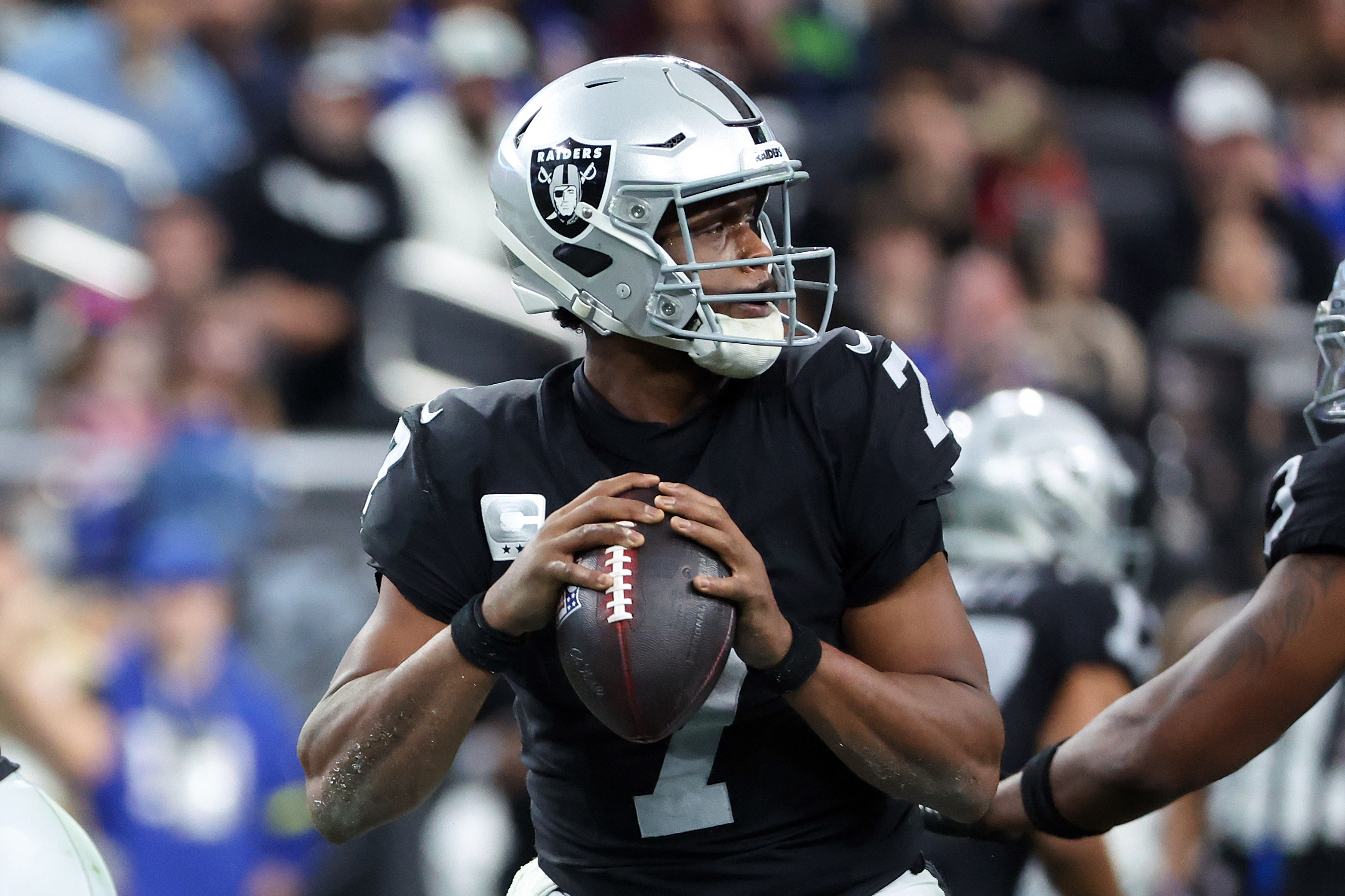 Former Raiders and current Jets QB Geno Smith