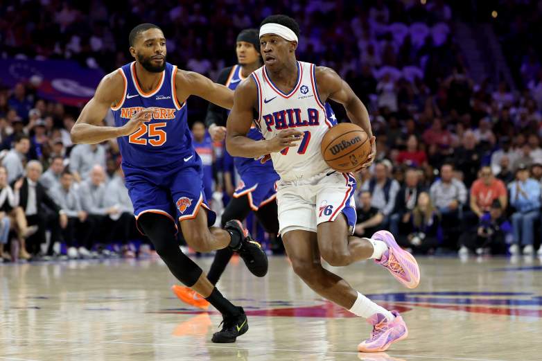 New York Knicks v Philadelphia 76ers - Game Three