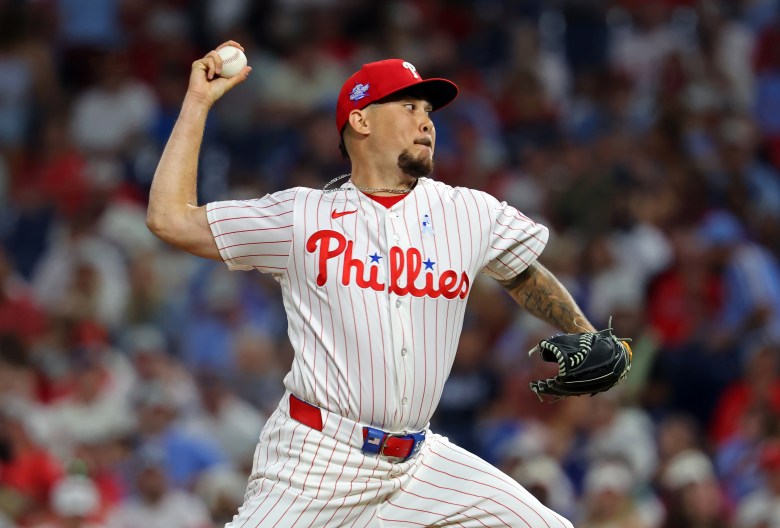 heavy.com - Michael McDermott - Phillies Reliever Orion Kerkering Draws Criticism From Radio Host After Mets Series