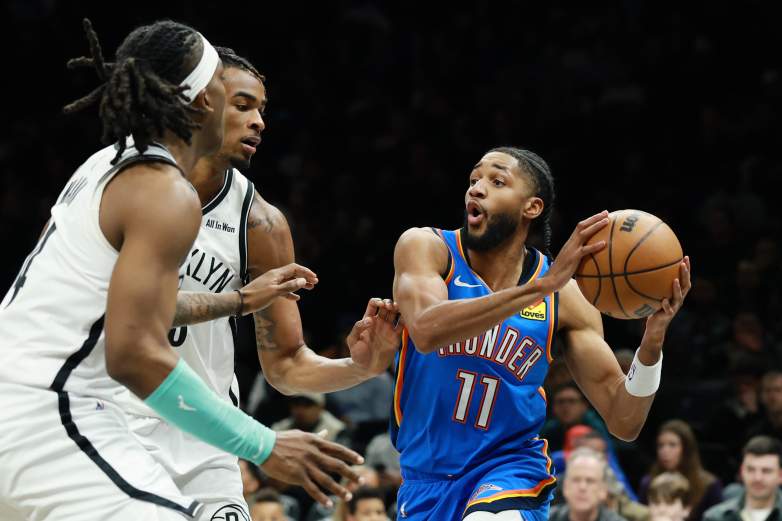 Oklahoma City Thunder v Brooklyn Nets