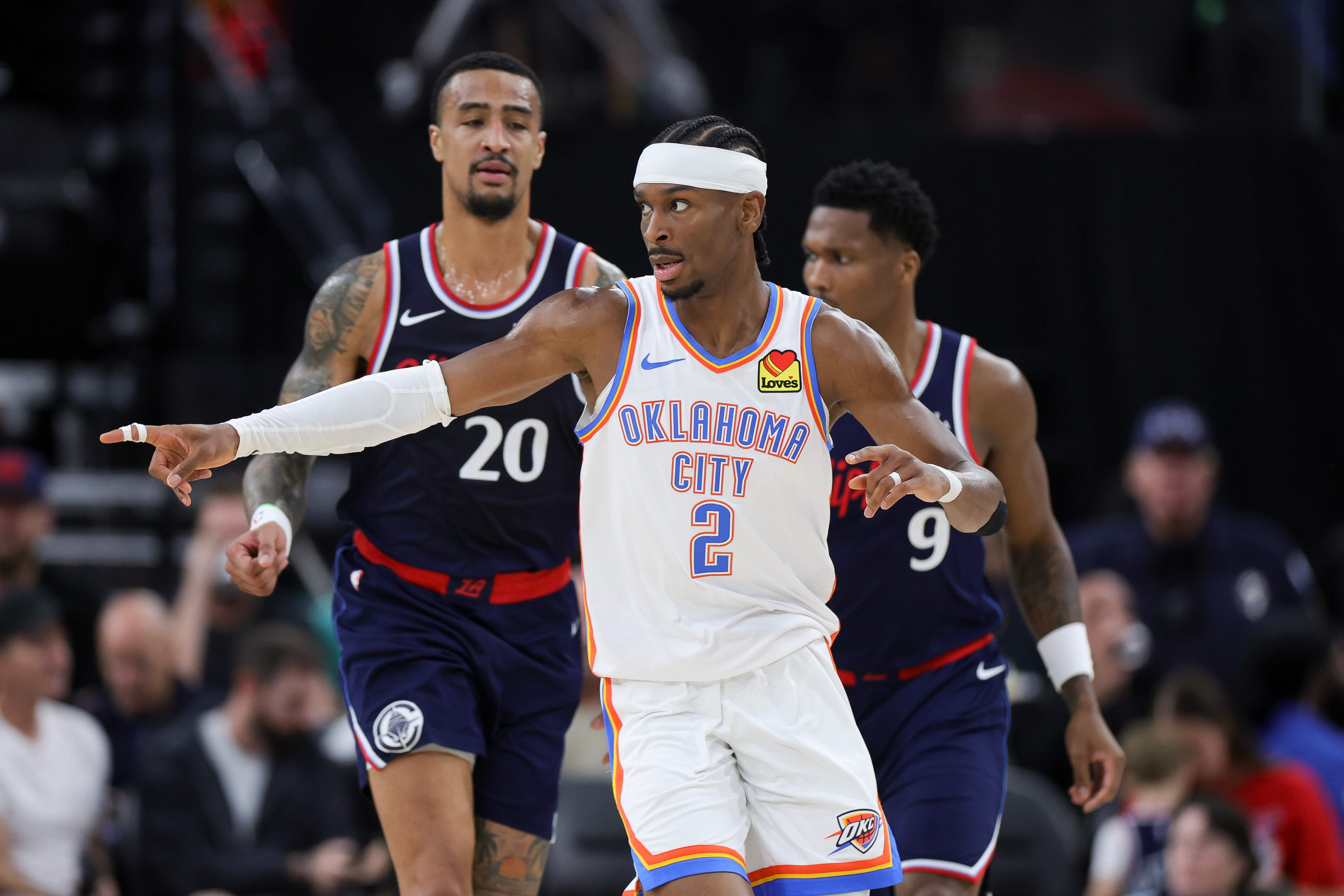 Oklahoma City Thunder v Los Angeles Clippers