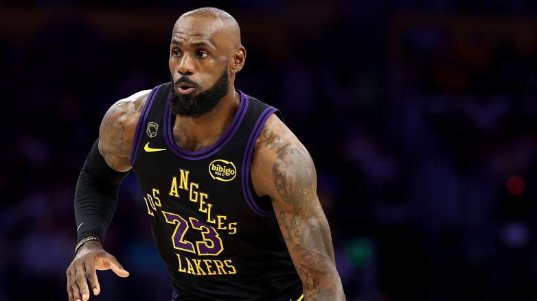 Los Angeles Lakers forward LeBron James