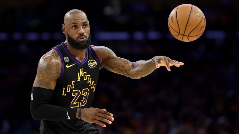 Los Angeles Lakers forward LeBron James