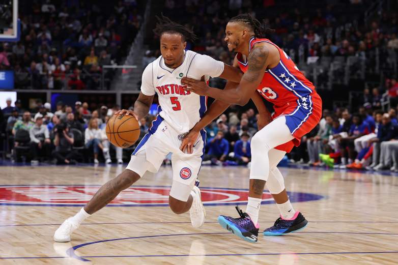 Philadelphia 76ers v Detroit Pistons