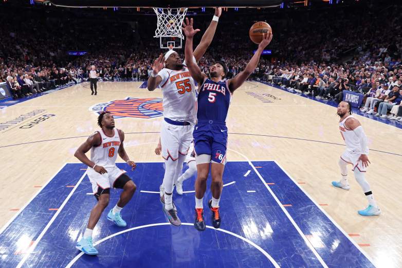 Philadelphia 76ers v New York Knicks - Game One