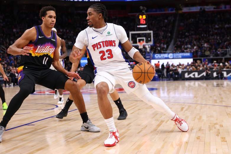 Phoenix Suns v Detroit Pistons