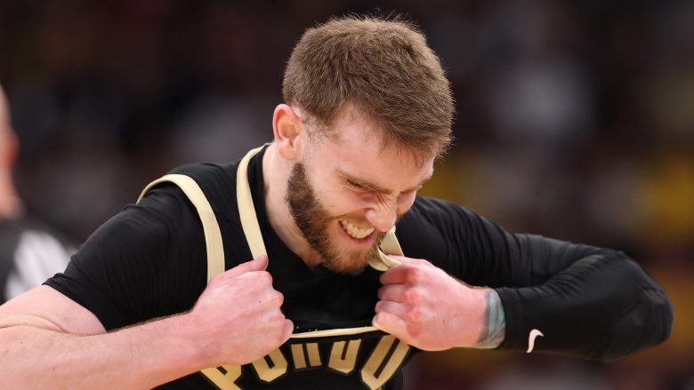 heavy.com - Ethan Woodie - Pacers Draft Record-Breaking Local College Basketball Star