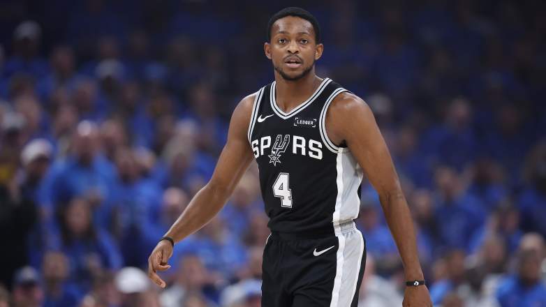 San Antonio Spurs guard De'Aaron Fox