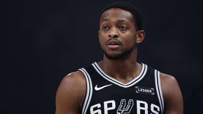 San Antonio Spurs guard De'Aaron Fox