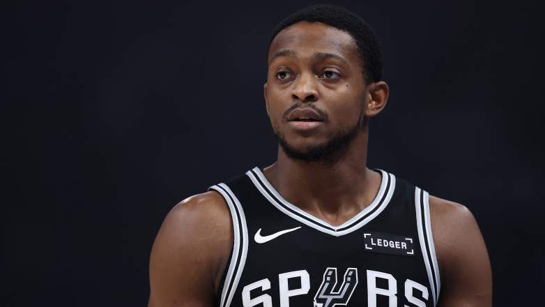 San Antonio Spurs guard De'Aaron Fox