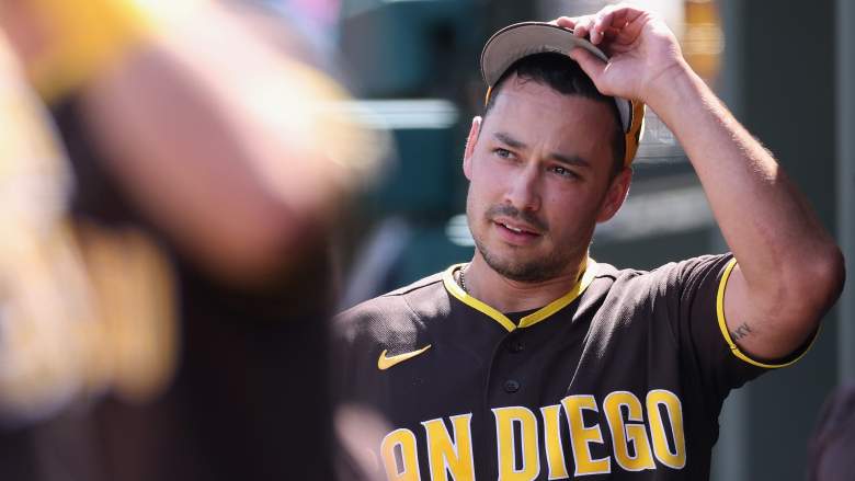 Former San Diego Padres pitcher Marco Gonzales