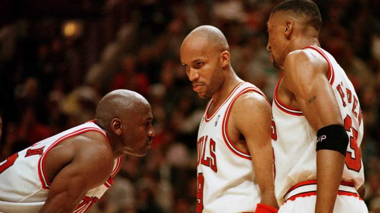 Sonics at Bulls Jordan