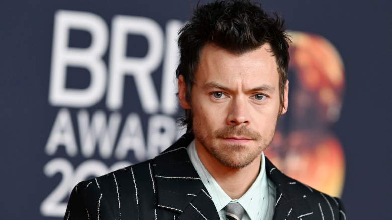 Harry Styles attends The BRIT Awards.