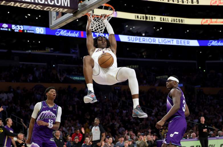 Utah Jazz v Los Angeles Lakers