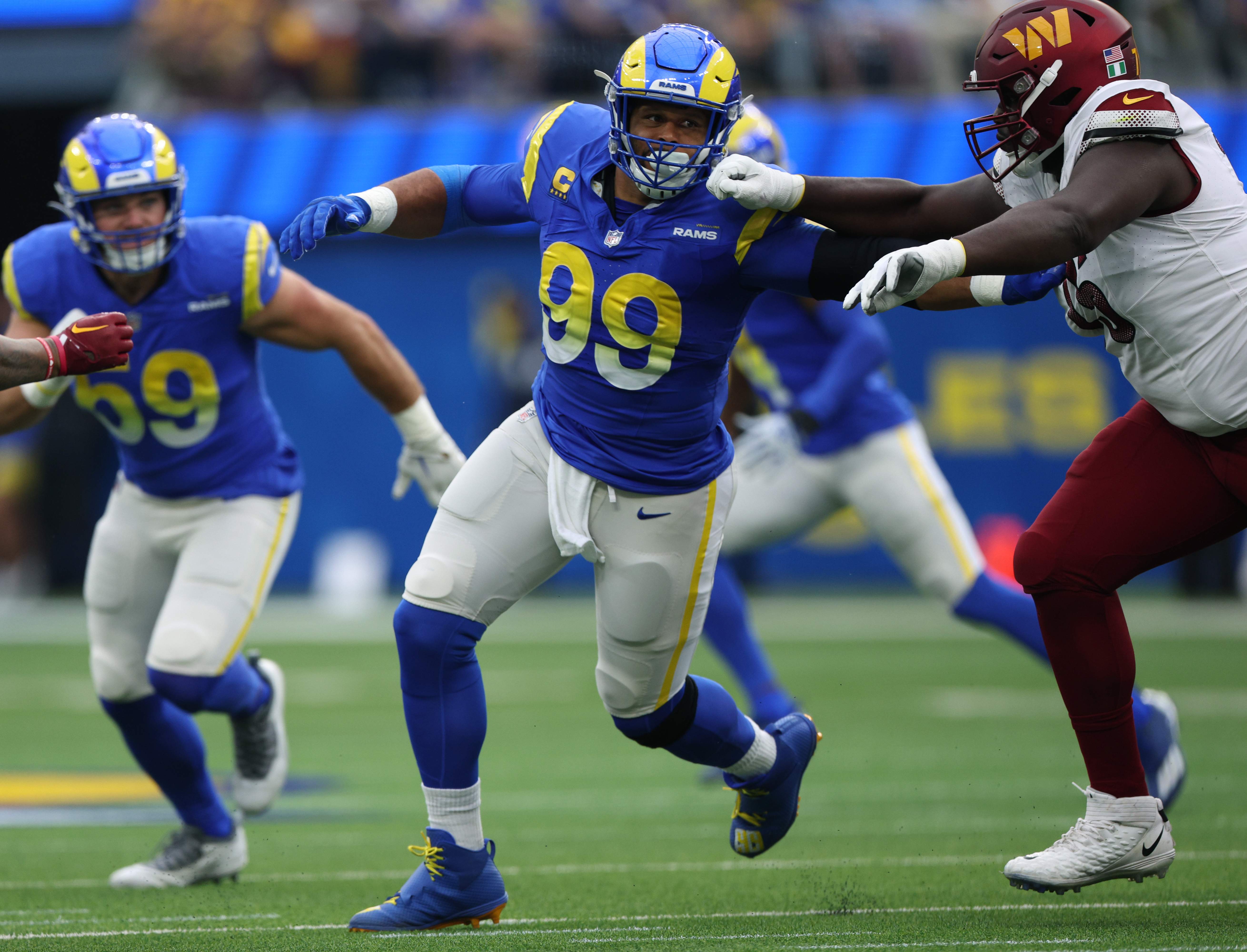 Former Rams DT Aaron Donald