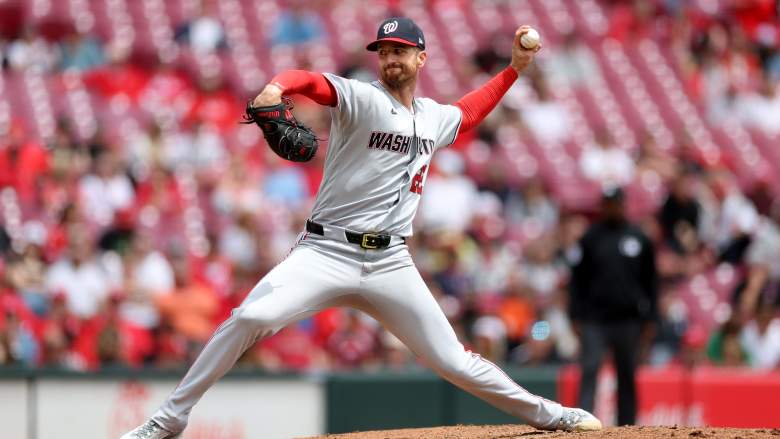 Nacionales de Washington contra Rojos de Cincinnati Foster Griffin