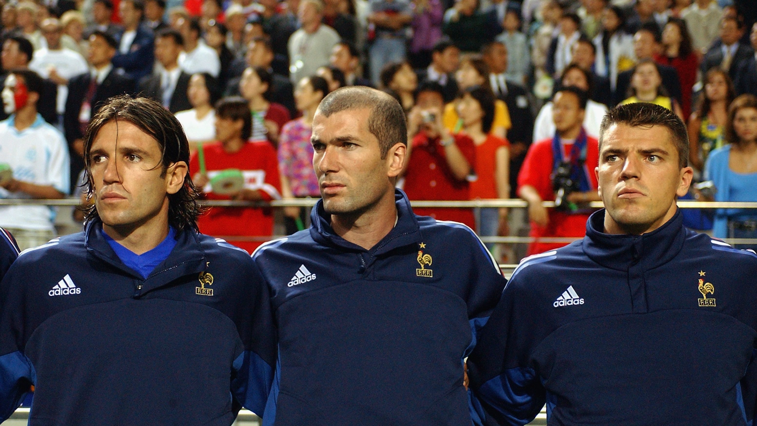 Zinedine Zidane (M) of France