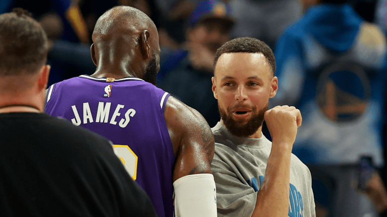 LeBron James and Steph Curry