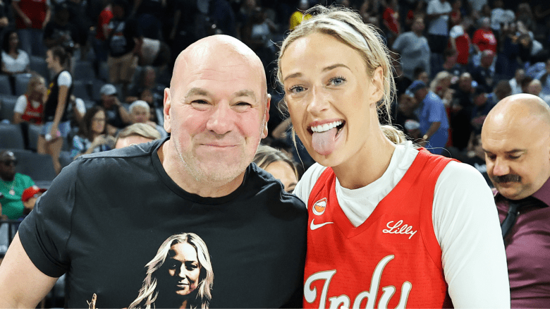 Dana White and Sophie Cunningham