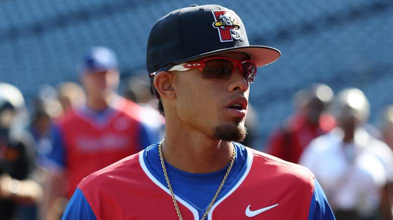 Boston Red Sox shortstop Franklin Arias