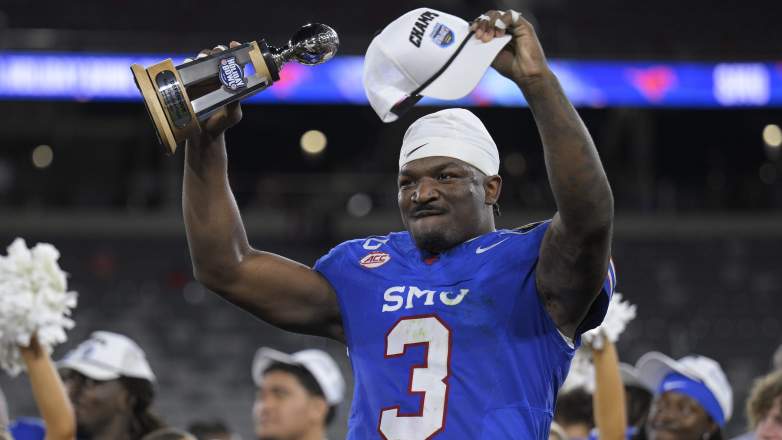 SMU Mustangs safety Ahmaad Moses