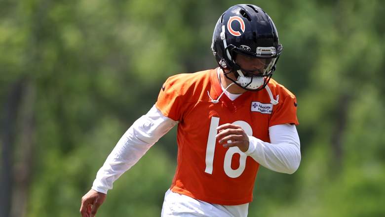 Chicago Bears quarterback Caleb Williams