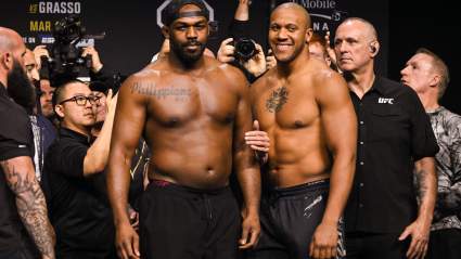 Jon Jones Predicts Tom Aspinall vs. Ciryl Gane 2