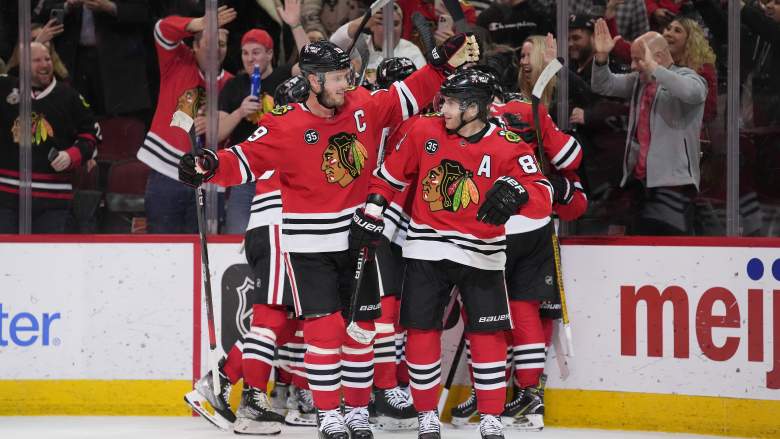Jonathan Toews and Patrick Kane