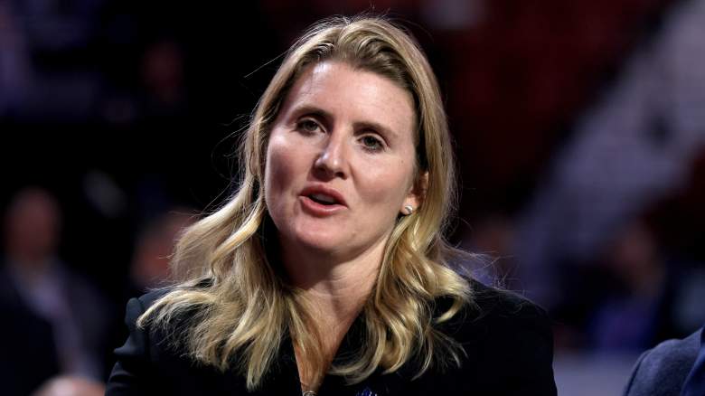 Assistant general manager Hayley Wickenheiser of the Toronto Maple Leafs prior to Round One of the 2022 Upper Deck NHL Draft at Bell Centre on July 07, 2022 in Montreal, Quebec, Canada.