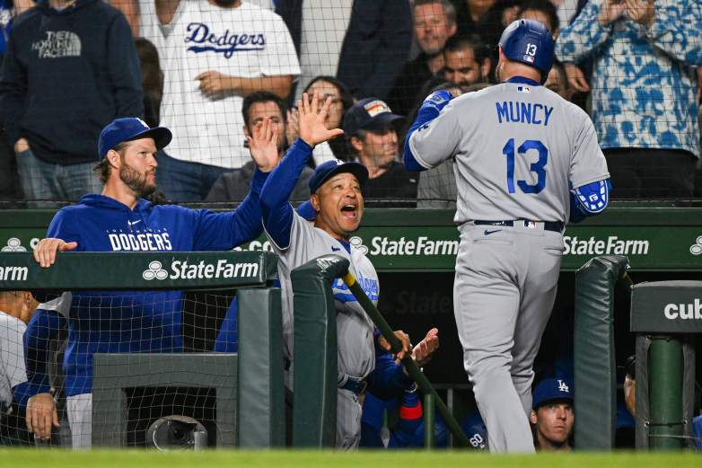 Max Muncy ties second place LA dodger home run record