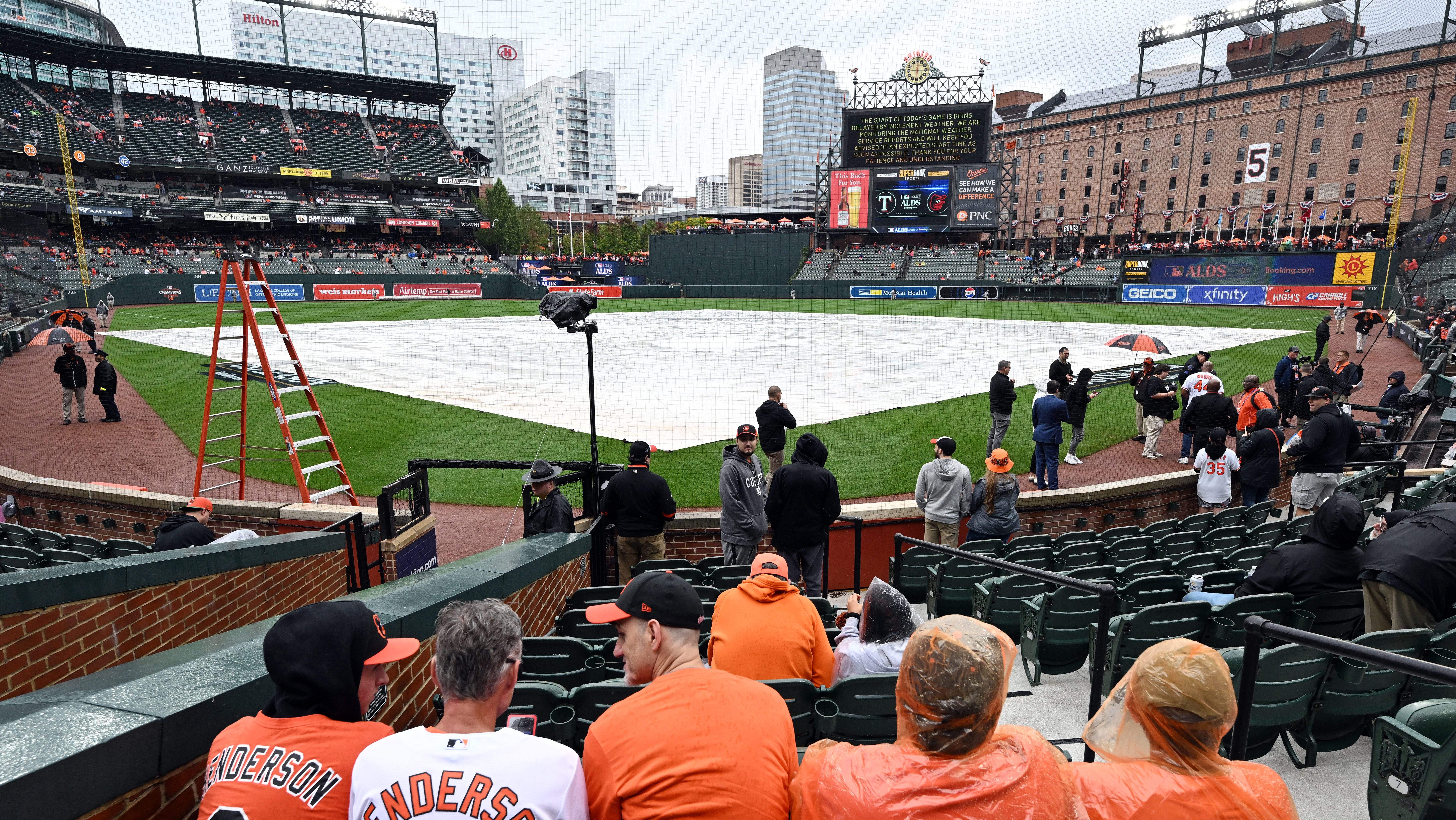 Why is the Cubs-Orioles game delayed today, and when will it start? Informative update.