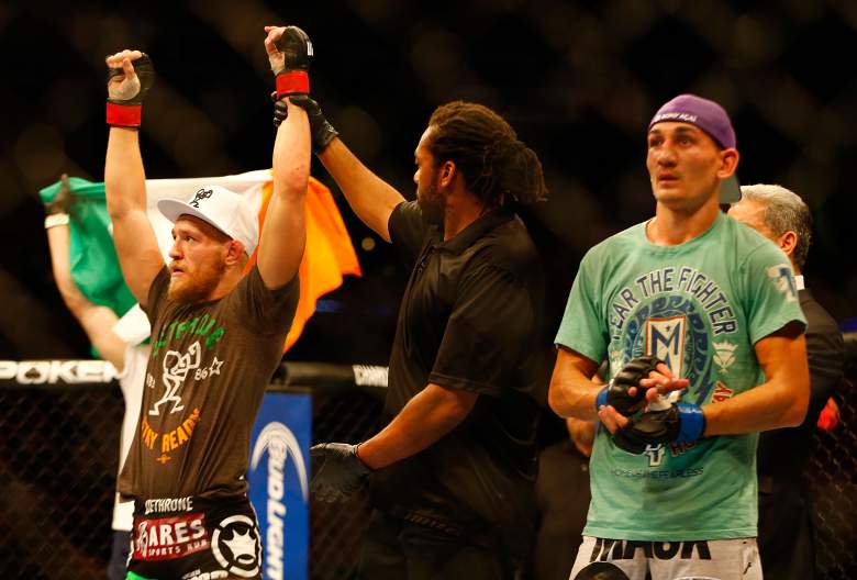 Conor McGregor and Max Holloway