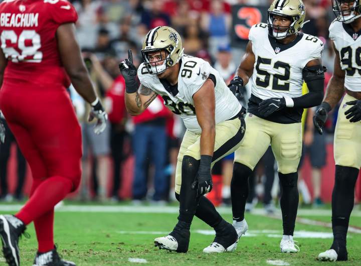 New Orleans Saints DL Bryan Bresee