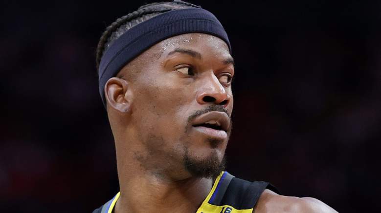 Jimmy Butler #10 of the Golden State Warriors