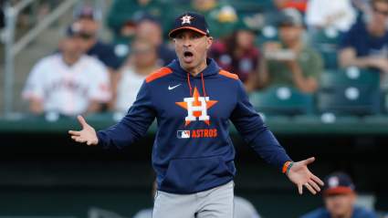 Houston Astros Joe Espada Sets Lofty Goal Before All-Star Break