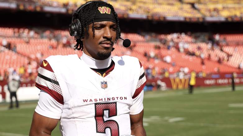 Jayden Daniels, Commanders warning