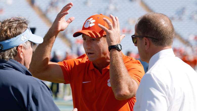 Clemson Tigers HC Dabo Swinney