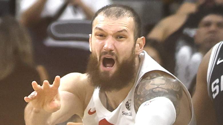 Sandro Mamukelashvili was a Lakers signing this summer.