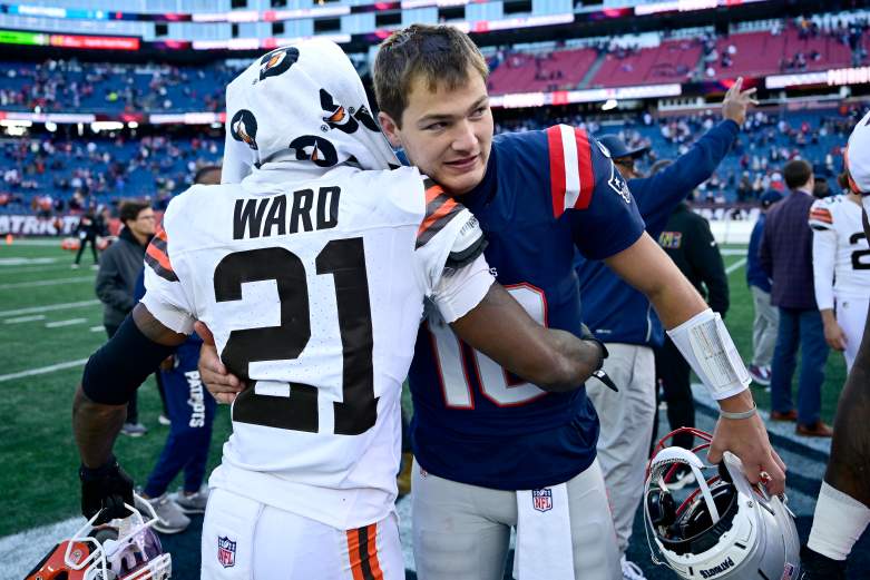 Denzel Ward Cleveland Browns Drake Maye New England Patriots