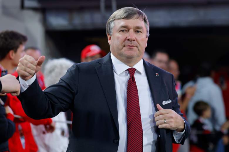 Georgia Bulldogs head coach Kirby Smart