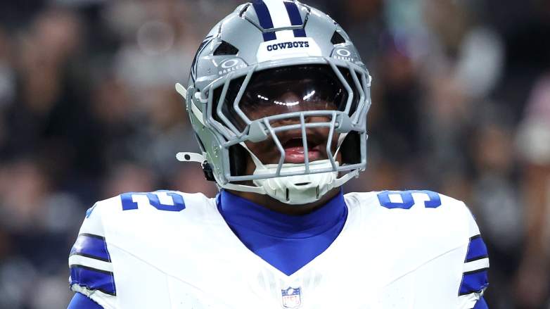Quinnen Williams #92 of the Dallas Cowboys