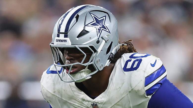 Tyler Guyton #60 of the Dallas Cowboys