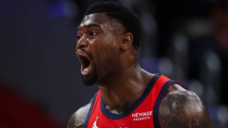 Zion Williamson #1 of the New Orleans Pelicans is a name to watch in NBA trade rumors.
