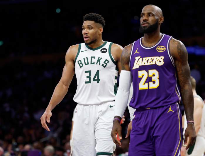 Giannis Antetokounmpo, LeBron James