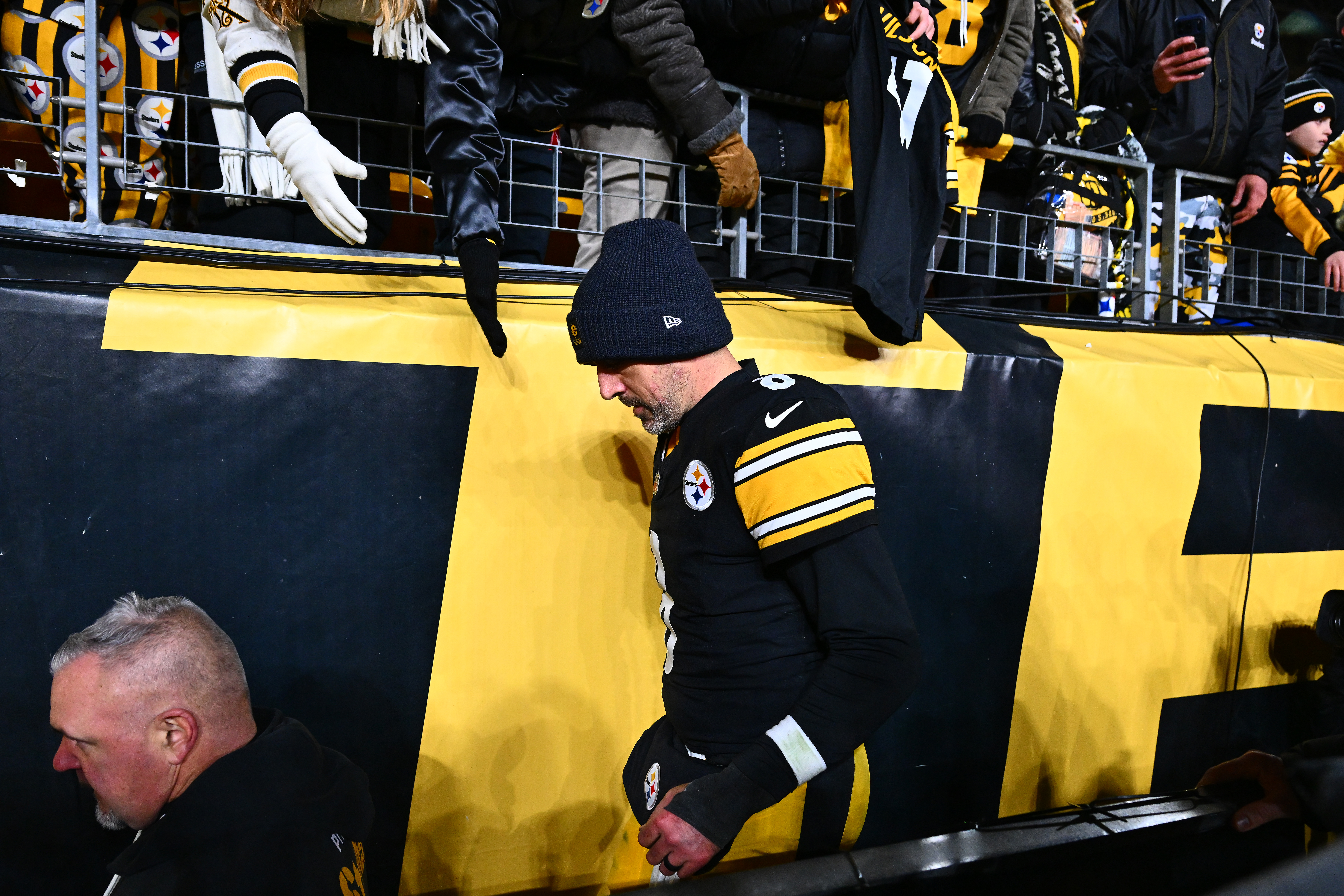 Aaron Rodgers of the Pittsburgh Steelers