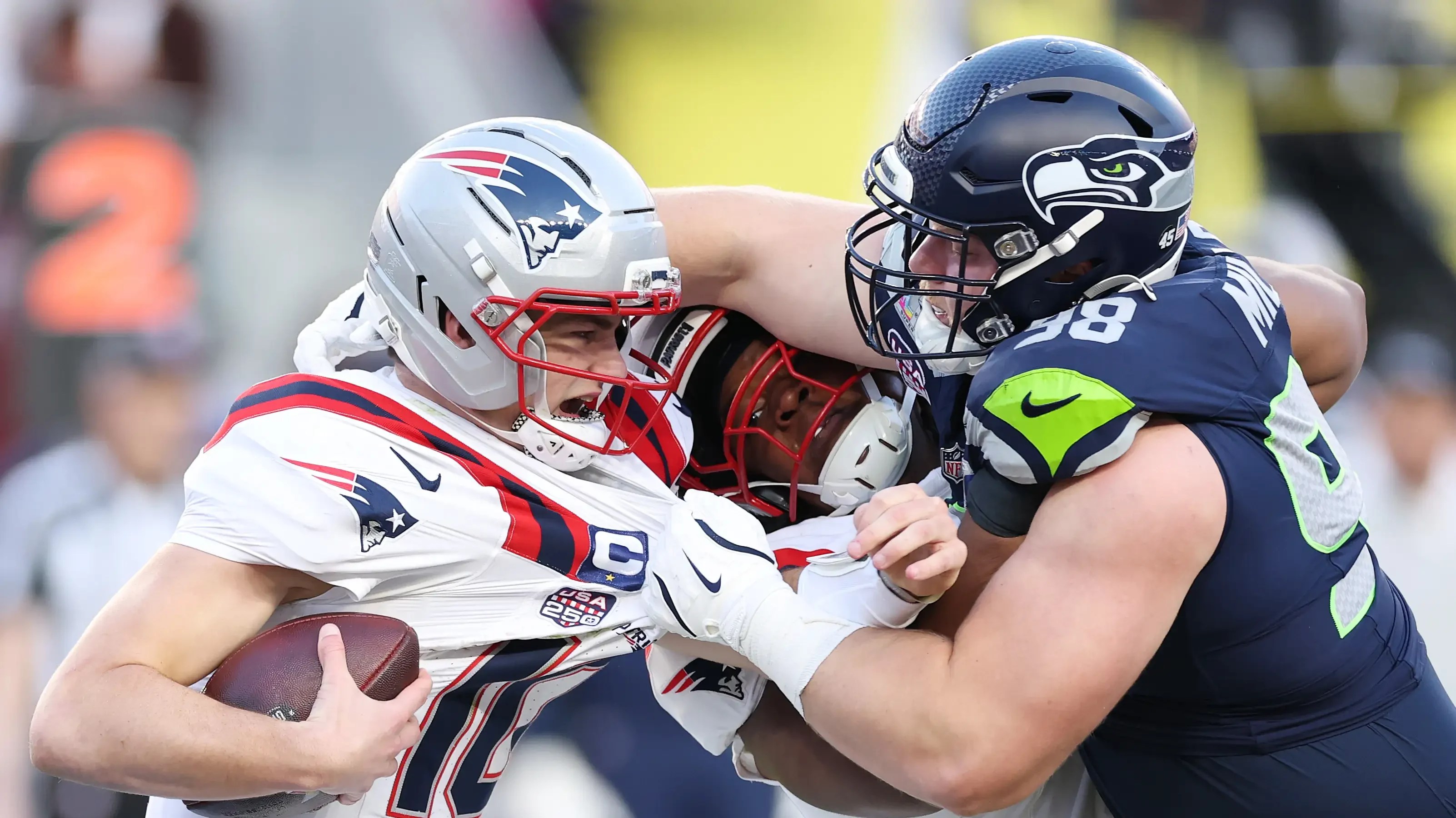 Drake Maye ranks last in FOX’s QB rankings; here’s what it means for NE Patriots.