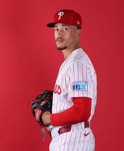 The Philadelphia Phillies are promoting top pitching prospect Alex McFarlane for the Dodgers series.